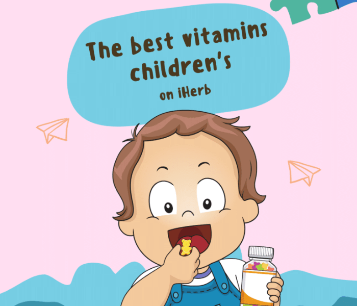 vitamins on Iherb for kids