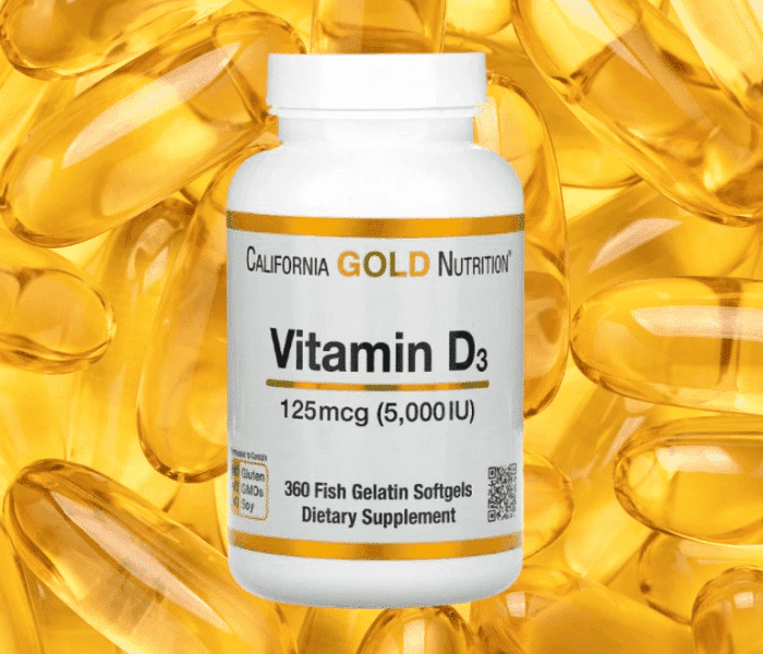 California Gold vitamin d