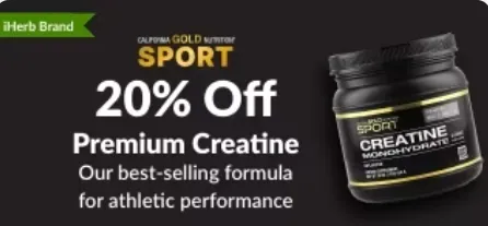 20% off creatine