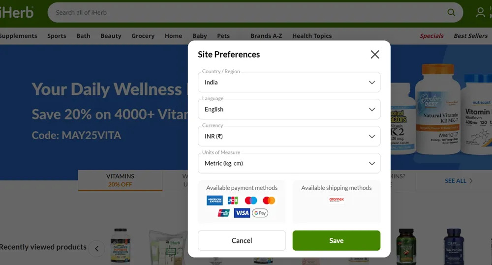 iherb india