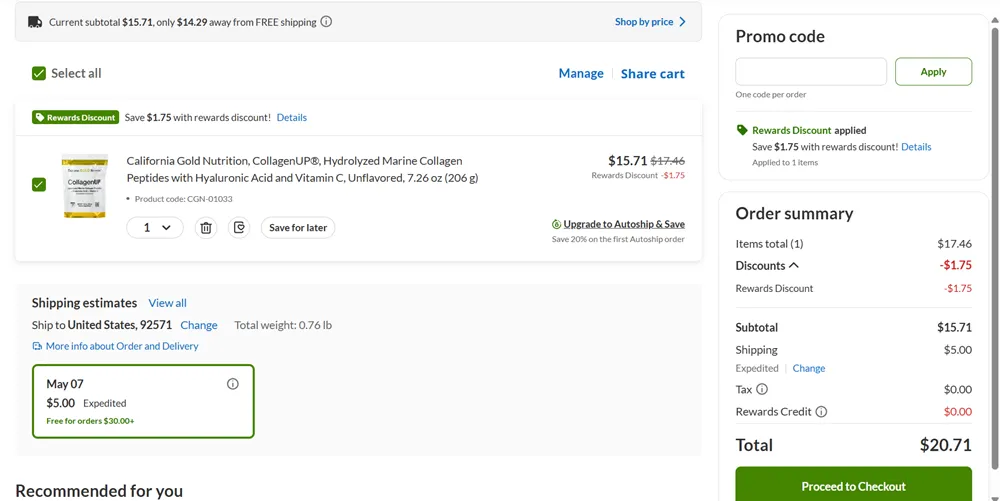 iherb us shipping